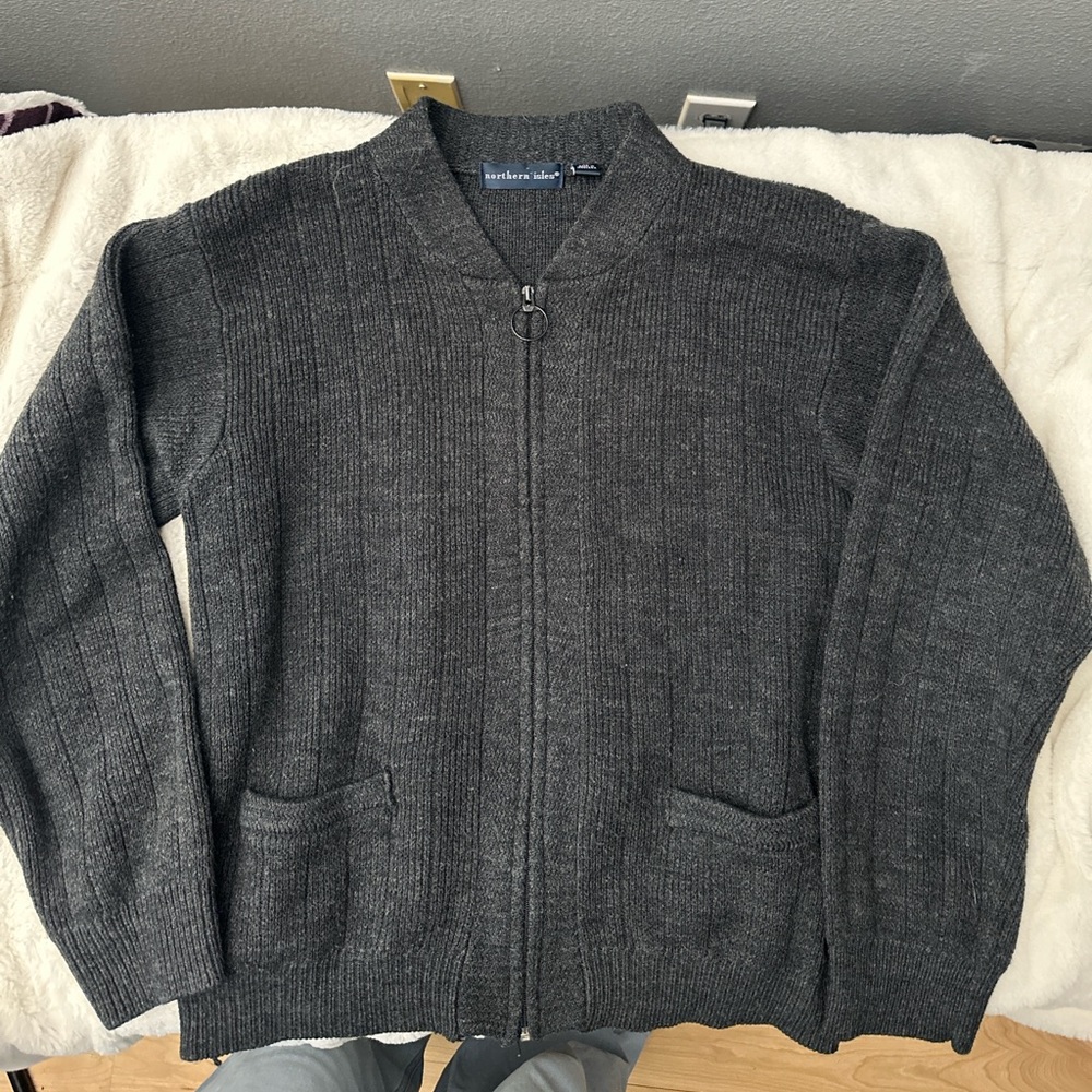 Northern Isles full zip sweater